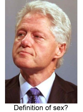 President Clinton angry ponder