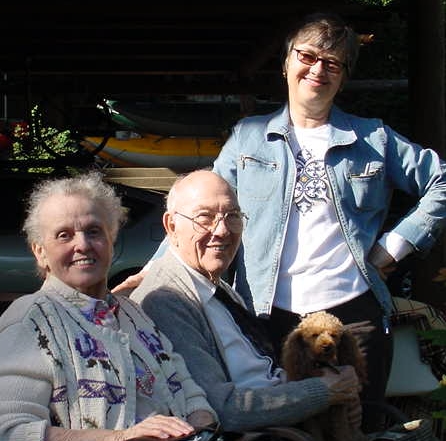 Lorraine, Dad, Joan and Dini